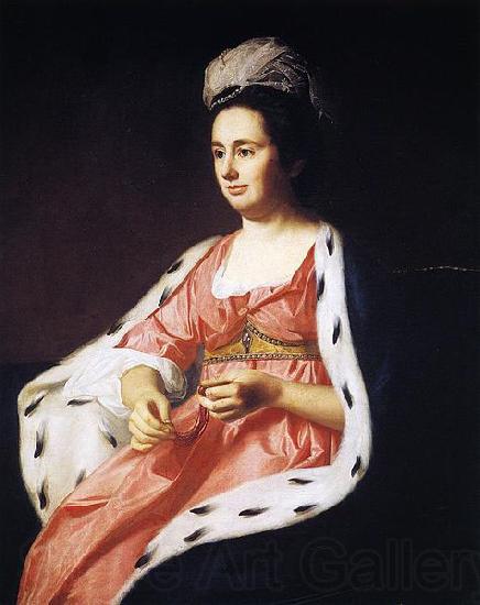 Ralph Earl Mrs. Adam Babcock France oil painting art